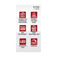 SATCO Lighting S11234 5W, JCD LED, Clear, 3000K, G9 Base, 120V