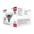 SATCO Lighting S11584 11W PAR30SN LED, Medium Base, Silver Finish, CCT Selectable, 120V, 60 degree Beam Angle