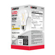Satco Lighting SAT-S12408 5 Watt LED A19 - Clear - Medium Base - 2700K - 90 CRI - 120 Volt