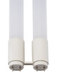 SATCO Lighting S18451 13W T8 U-Bend LED, 50000 Hours, Medium bi-pin Base, 1800 Lumens, 3500K, Type A/B, Ballast Dependant or Ballast Bypass