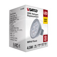 Satco Lighting SAT-S11391 4.5 Watt MR16 LED - Silver Finish - 2700K - GU5.3 Base - 360 Lumens - 12 Volt