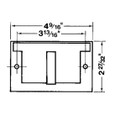 Thomas & Betts DCCG-WH Device Boxes, Covers & Accessories