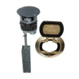 Thomas & Betts FPT4-4P-4C-TBRS 4X4 POKE-THRU 4 PWR 4 COM BRASS CVR