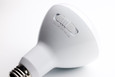 SATCO Lighting S11780 8.5W BR30 LED, Medium Base, CCT Selectable, White Finish, 90 CRI, 120V, 6 Pack