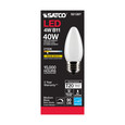 SATCO Lighting S21287 4W B11 LED, Frost, Medium Base, 90 CRI, 2700K, 120V