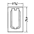 Thomas & Betts DCCGV-WH Device Boxes, Covers & Accessories