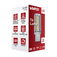 SATCO Lighting S11235 5W, JCD LED, Clear, 4000K, G9 Base, 120V
