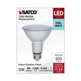 SATCO Lighting S11498 12W Econo LED PAR30LN, 4000K, 35 degree Beam Angle, Medium Base, 120-277V, Silver Finish
