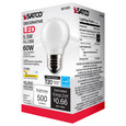 SATCO Lighting S21223 5.5W G16.5 LED, White, Medium Base, 90 CRI, 2700K, 120V