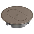 Thomas & Betts E97DSB DUPLEX RECEP FLR BOX CVR-BROWN