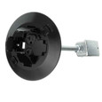 Thomas & Betts FPT3-2P-2C-BLK 2X2 POKE-THRU 2 PWR 2 COM BLACK CVR