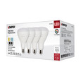 Satco Lighting SAT-S11781 13 Watt BR40 LED - Medium Base - CCT Selectable - White Finish - 90 CRI - 120 Volt - 4 Pack