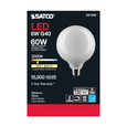 Satco Lighting SAT-S21256 6 Watt G40 LED - White - Medium base - 90 CRI - 3000K - 120 Volt