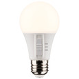 Satco Lighting SAT-S11770 6 Watt A19 LED - Medium Base - CCT Selectable - White Finish - 90 CRI - 120 Volt