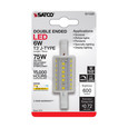 Satco Lighting SAT-S11220 6 Watt LED Bulb - J-Type T3 78mm - 120 Volt - R7S Base - 3000K - Double Ended - 200 Degree Beam Angle