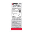 SATCO Lighting S21272 4W B11 LED, Frost, Candelabra Base, 90 CRI, 5000K, 120V