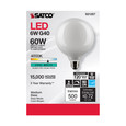 Satco Lighting SAT-S21257 6 Watt G40 LED - White - Medium base - 90 CRI - 4000K - 120 Volt