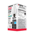 SATCO Lighting S21289 4W B11 LED, Frost, Medium Base, 90 CRI, 4000K, 120V