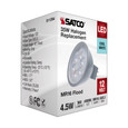 SATCO Lighting S11394 4.5W MR16 LED, Silver Finish, 4000K, GU5.3 Base, 360 Lumens, 12V