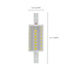 SATCO Lighting S11221 6W LED Bulb, J-Type T3 78mm, 120V, R7S Base, 4000K, Double Ended, 200 degree Beam Angle