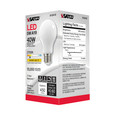 SATCO Lighting S12412 5W LED A19, Soft White, 2700K, Medium Base, 90 CRI, 120V