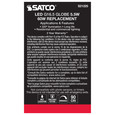 SATCO Lighting S21225 5.5W G16.5 LED, White, Medium Base, 90 CRI, 4000K, 120V