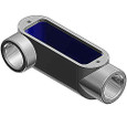 Thomas & Betts LR37SA 1 IN CONDUIT BODY, ALUM, LR, FM7