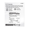 SATCO Lighting S11587 11W PAR30LN LED, Medium Base, Silver Finish, CCT Selectable, 120V, 60 degree Beam Angle