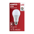 SATCO Lighting S11791 8.8W A19 LED, Medium Base, CCT Selectable, 120V, White Finish