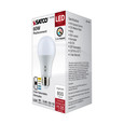 Satco Lighting SAT-S11791 8.8 Watt A19 LED - Medium Base - CCT Selectable - 120 Volt - White Finish