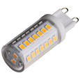 SATCO Lighting S11238 5W G9 LED, Clear, 2700K, T4 Shape, 120V
