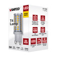 Satco Lighting SAT-S11238 5 Watt G9 LED - Clear - 2700K - T4 Shape - 120 Volt