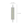 SATCO Lighting S11222 10W LED Bulb, J-Type T3 118mm, 120V, R7S Base, 3000K, Double Ended, 200 degree Beam Angle