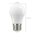 SATCO Lighting S12413 5W LED A19, Soft White, 3000K, Medium Base, 90 CRI, 120V