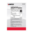 SATCO Lighting S21258 8W G40 LED, Clear, Medium Base, 90 CRI, 3000K, 120V