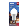 SATCO Lighting S11446 12W A19 LED, White, 5000K, 1050 Lumens, 120V, PIR Sensor, Non-Dimmable