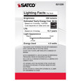 Satco Lighting SAT-S21226 4.5 Watt G25 LED - Clear - Medium base - 90 CRI - 2700K - 120 Volt