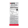 SATCO Lighting S21274 5.5W B11 LED, Clear, Candelabra Base, 90 CRI, 3000K, 120V