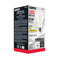 Satco Lighting SAT-S12414 8 Watt LED A19 - Clear - Medium Base - 2700K - 90 CRI - 120 Volt