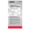 Satco Lighting SAT-S12430 12.5 Watt LED A19 - Clear - Medium Base - 3000K - 90 CRI - 120 Volt