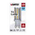 Satco Lighting SAT-S11239 5 Watt G9 LED - Clear - 5000K - T4 Shape - 120 Volt