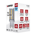 SATCO Lighting S11239 5W G9 LED, Clear, 5000K, T4 Shape, 120V
