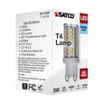 Satco Lighting SAT-S11239 5 Watt G9 LED - Clear - 5000K - T4 Shape - 120 Volt