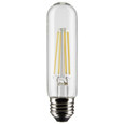 Satco Lighting SAT-S21351 8 Watt T10 LED - Clear - Medium base - 90 CRI - 3000K - 120 Volt