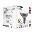 SATCO Lighting S11589 13.3W PAR38 LED, Medium Base, Silver Finish, CCT Selectable, 120V, 40 degree Beam Angle