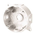 Thomas & Betts S110WHCN OUTDOOR RND BOX 5X1/2 IN HOLE WHITE