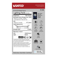 Satco Lighting SAT-S11250 5 Watt - A19 LED - Tunable White - Clear - Starfish IOT - 120 Volt - 450 Lumens