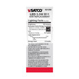SATCO Lighting S21292 5.5W B11 LED, Frost, Medium Base, 90 CRI, 2700K, 120V