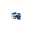 Thomas & Betts RB25177 FULLY INS NYLON MALE TAB 16-14 250