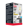 SATCO Lighting S12400 5W LED A15, Clear, Medium Base, 2700K, 90 CRI, 120V